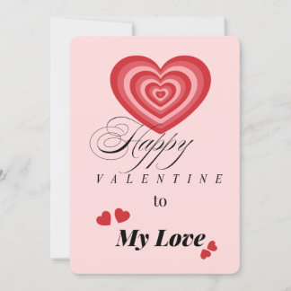Valentinskarten | Valentinstagskarten für Sie/Ihn Feiertagskarte