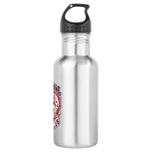 Valentinskatze Lustiges Katzenliebhaber-Design - V Edelstahlflasche