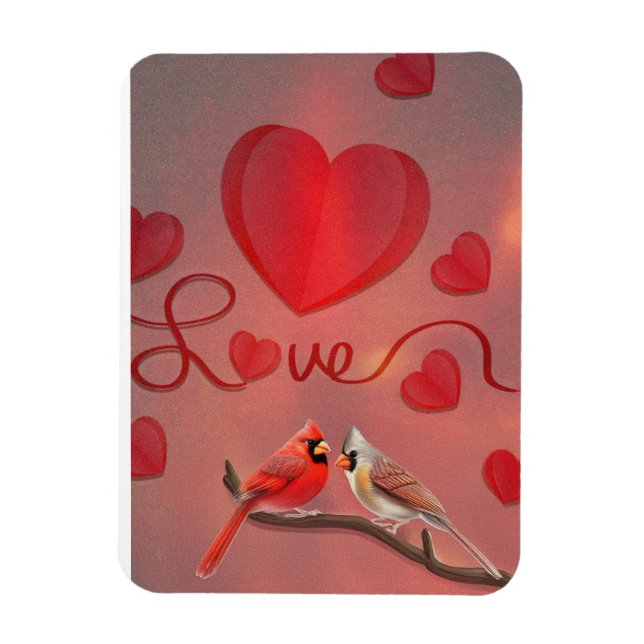 Valentinsliebe Magnet (Vertikal)