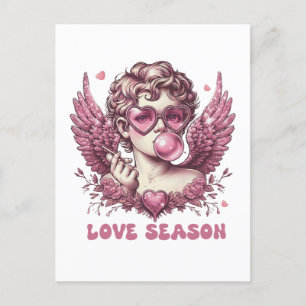 Valentinsliebeszeit Postkarte