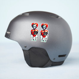 VALENTINSROBOTER AUFKLEBER