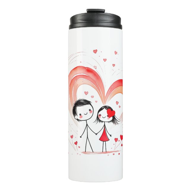 Valentinstag 2025 thermosbecher (Vorderseite)