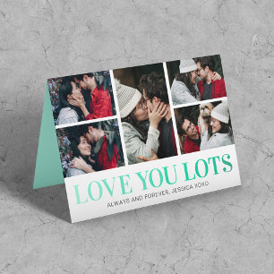 VALENTINSTAG 5 FOTO FEIERTAGSKARTE