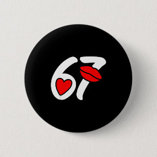 Valentinstag 67 Meme Lippen Und Herz Lustig Sechs Button