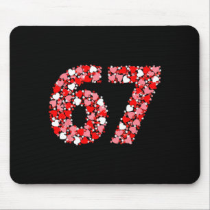 Valentinstag 67 Meme Mit Herzen Lustig Six Seve Mousepad