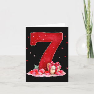 Valentinstag 67 Voller Herz Funny Six Sev Karte