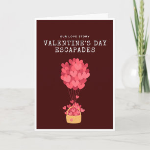 Valentinstag-Abenteuer Karte