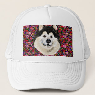 Valentinstag ALASKAN MALAMUTE Truckerkappe
