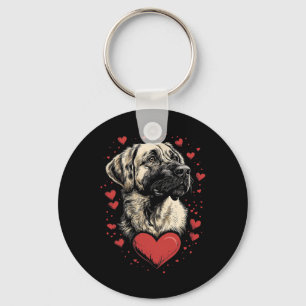 Valentinstag Anatolischer Hirtenhund Schlüsselanhänger