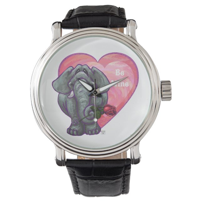Valentinstag Armbanduhr (Vorderseite)