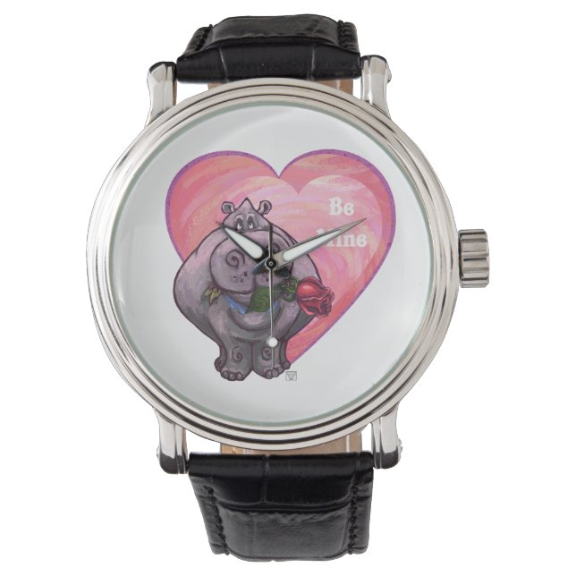 Valentinstag Armbanduhr (Vorderseite)