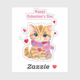 Valentinstag Aufkleber