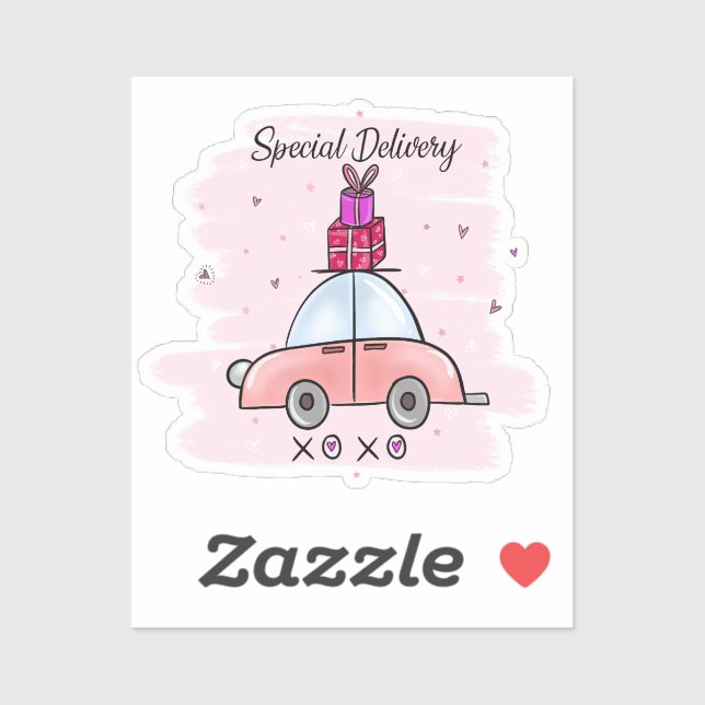 Valentinstag Aufkleber (Blatt)