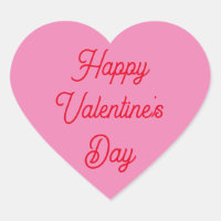 Valentinstag-Aufkleber