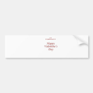 Valentinstag Autoaufkleber