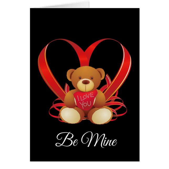 Valentinstag-Bär Sei mein Schatz (Vorne)
