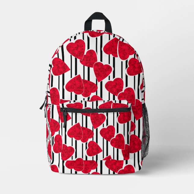 Valentinstag Bedruckter Rucksack (Vorderseite)