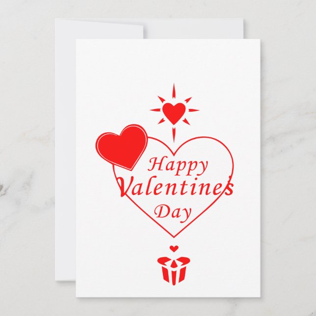 Valentinstag - Begehung der Liebe Einladung (Vorderseite)