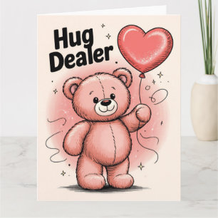 Valentinstag bei Hug Dealer Gruß Karte