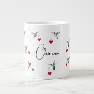 Valentinstag beim Menschen Jumbo-Tasse