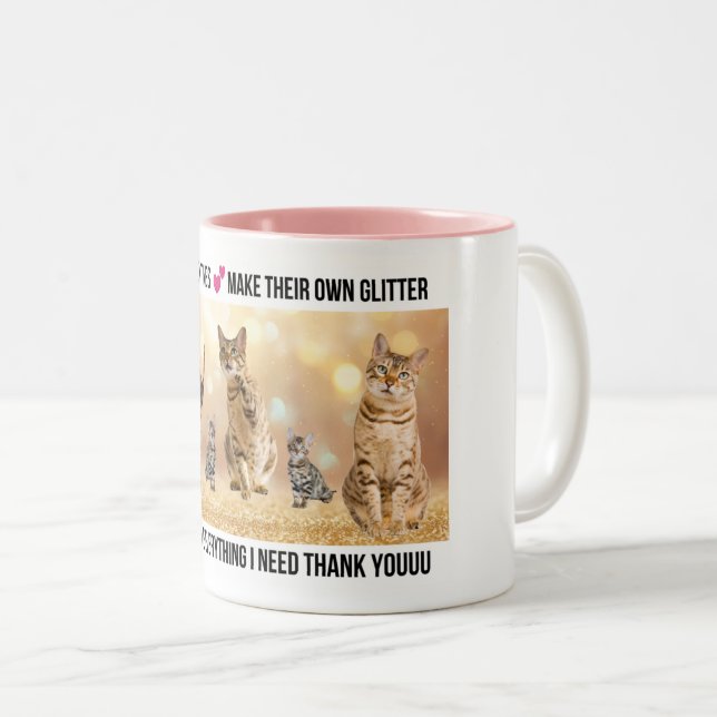 Valentinstag Bengalische Liebe Tasse (VorderseiteRechts)