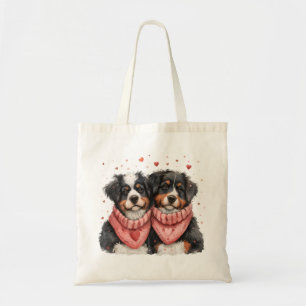 Valentinstag Bernese Mountain Hunde Tragetasche
