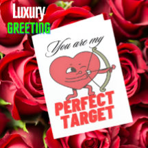 Valentinstag besonderes Herz mit Arrow Degien