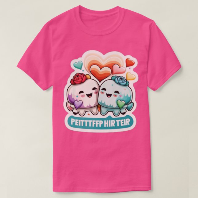 Valentinstag besser zusammen mit Liebe 3 T-Shirt (Design vorne)