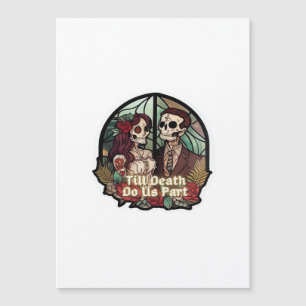 Valentinstag Bis Dass Der Tod Uns Scheidet Klassis Magnetkarte