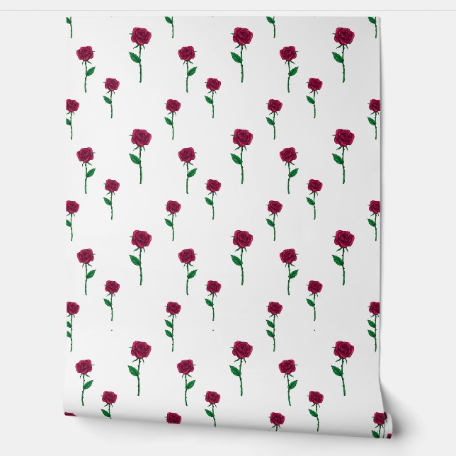 Valentinstag Blume Rose Liebe Tapete (Abrollen)
