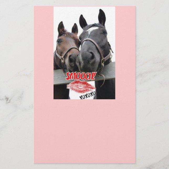 Valentinstag Briefpapier (Vorderseite)