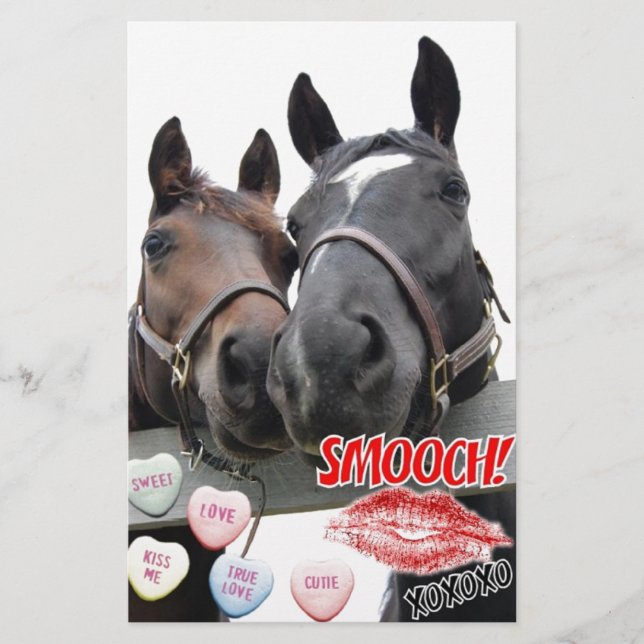 Valentinstag Briefpapier (Vorderseite)
