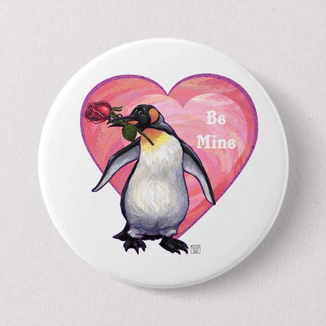 Valentinstag Button (Vorderseite)
