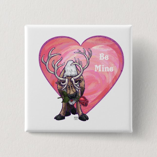 Valentinstag Button (Vorderseite)