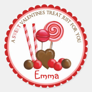 Valentinstag Candy Stickers