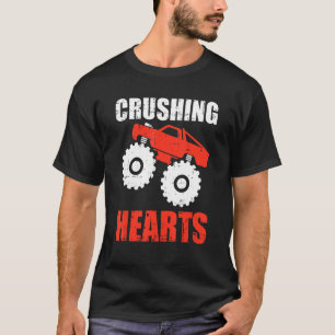Valentinstag Cool Monster Lkw L T-Shirt