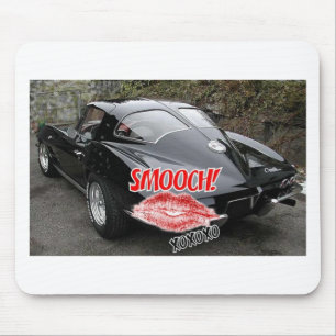 Valentinstag Corvette Mousepad