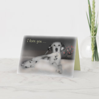 Valentinstag Dals ~ Gruß-Karte Feiertagskarte