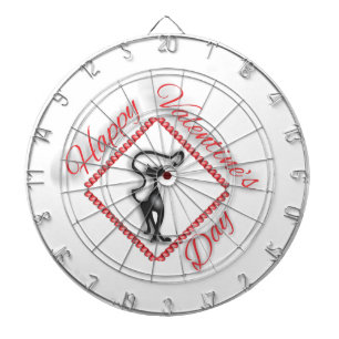 Valentinstag Dartscheibe