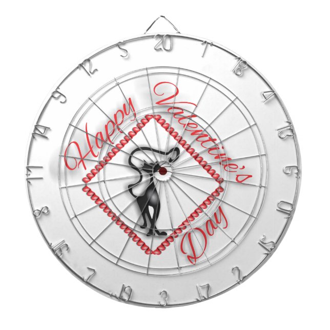 Valentinstag Dartscheibe (vorne)