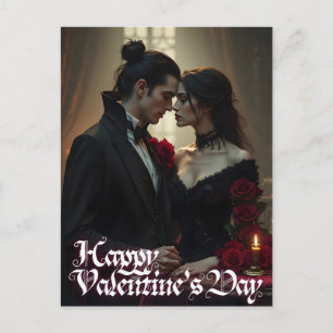 Valentinstag der ewigen Leidenschaft Feiertagspostkarte