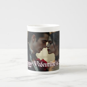 Valentinstag der ewigen Leidenschaft Prozellantasse