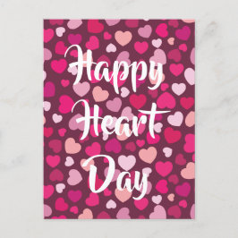 Valentinstag der Kinderschule Postkarte