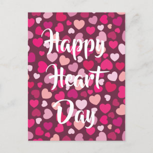 Valentinstag der Kinderschule Postkarte