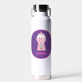 Valentinstag der personalisierten Gumball-Liebe Trinkflasche