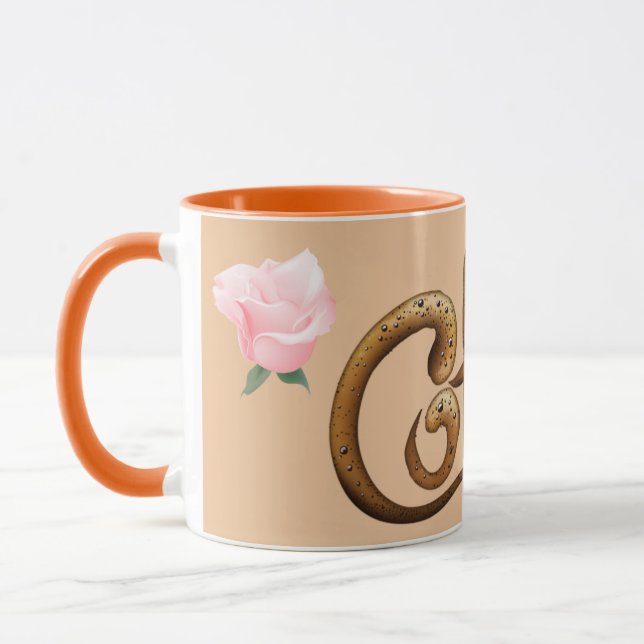 Valentinstag der Rose Tasse (Links)