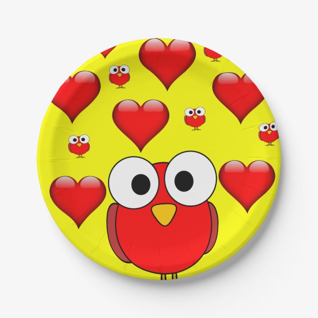 Valentinstag der Teller (Vorderseite)