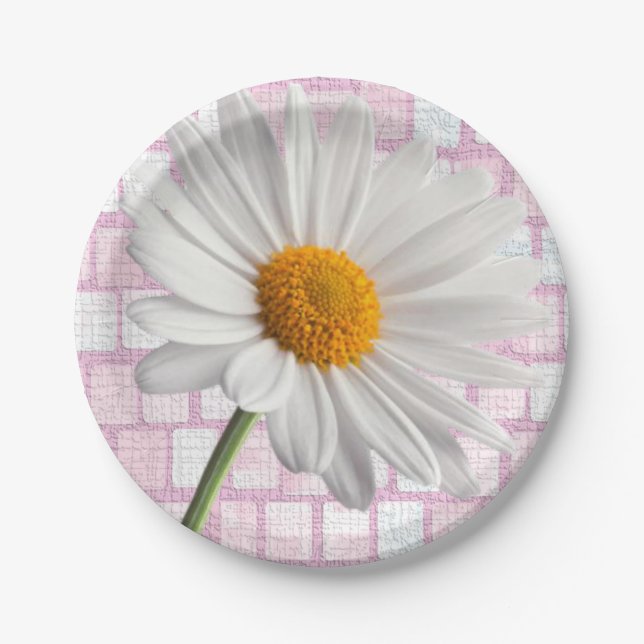 Valentinstag der Teller, Daisy Pappteller (Vorderseite)