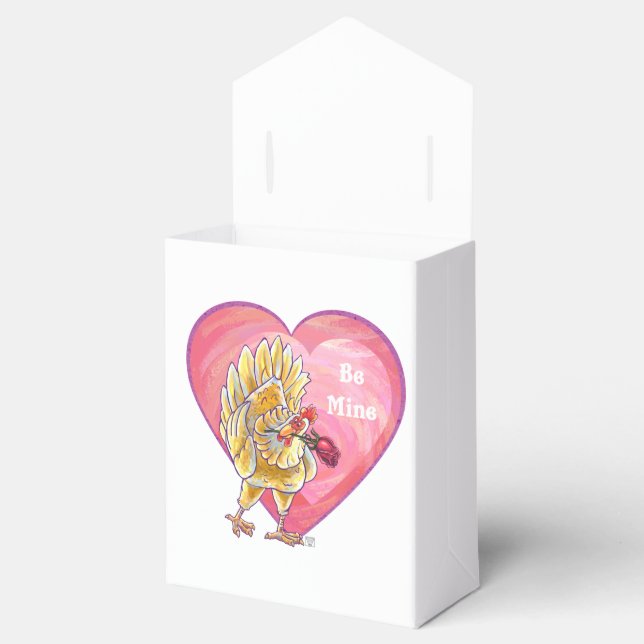 Valentinstag des Hühners Geschenkschachtel (Geöffnet)