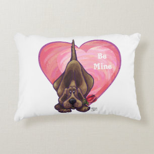 Valentinstag des Hundes Dekokissen